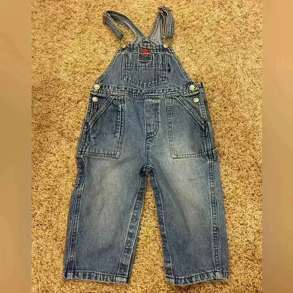 Children’s Place Jean Denim Overalls 18 mos